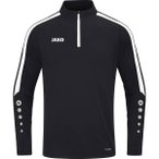 JAKO Kinder Pullover Ziptop Power, Größe 164 in Schwarz