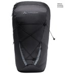 Vaude - Uphill 12 - Bike-Rucksack grau/schwarz