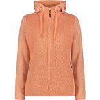 CMP   Damen  Fleecejacke orange Größe L Trekking Atmungsaktiv