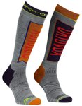 Ortovox - Socken aus Merinowolle - Freeride Long Socks M Clay Orange für Herren