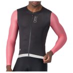 Castelli - Corretto L/S Jersey - Radtrikot Gr S grau