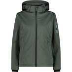 CMP Soft Melange  Damen  Softshelljacke gruen Größe XS Trekking  Wasserabweise