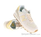New Balance 574 Damen Freizeitschuhe-Weiss-38