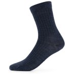 Stoic - Merino Basic Rib Socks Classic - Multifunktionssocken 45-47 blau