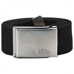 Fjällräven - Canvas Belt - Gürtel Gr 120 x 4 cm grau/schwarz
