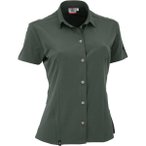 MAUL Damen Bluse Vilsalpsee-1/2 Bluse elast. un, Größe 38 in Grün