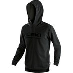 Leki Logo   Hoodies schwarz Größe XS Lifestyle  Hautfreundlich