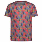 La Sportiva Dimension T-Shirt, L, night sky/mountain red