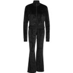 ADIDAS Damen Sportanzug Glam Velvet, Größe XS in Schwarz