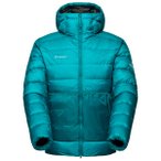 Mammut - Broad Peak Pro IN Hooded Jacket - Daunenjacke Gr S türkis