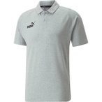 PUMA Herren Polo teamFINAL Casuals Polo, Größe S in Grau