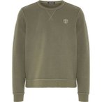 CHIEMSEE Sweater im Basic-Look mit Logo-Motiv, Größe 3XL in Grün