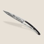 Deejo 37g Ebenholz Feuerwehrmann Taschenmesser