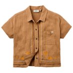 Passenger - Women's Waveney S/S Shirt - Bluse Gr XS braun