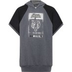 PLEIN SPORT Hoodie TIGER, Größe XS in Grau