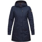 Fjällräven Kiruna Padded Jacke Damen Steppmantel ( Dunkelblau S Größe,)