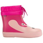 Viking - Kid's Alv Barefoot Paw Print - Gummistiefel 24 rosa