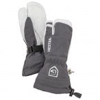 Hestra - Kid's Army Leather Heli Ski 3 Finger - Handschuhe Gr 3 grau