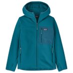 Patagonia - Kid's R2 Techface Hoody - Fleecejacke Gr XS türkis/blau