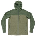 Devold - Explorer Merino Hooded Jacket - Merinojacke Gr S oliv