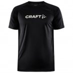 Craft - Core Essence Logo Tee - Funktionsshirt Gr S schwarz