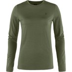 Fjällräven Abisko Wool  Damen  Longsleeves Merino gruen Größe S Camping  Hau