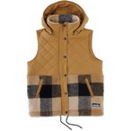 Kavu Luna Peak Weste Damen  Isolationswesten braun Größe XS Lifestyle  Elastis