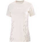 Salomon Damen Sense Aero GFX T-Shirt (Größe L, weiss)