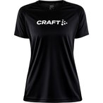 Craft Core Essence Logo  Damen  T-Shirts schwarz Größe XS Trekking  Elastisch