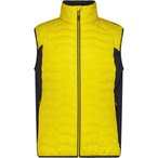CMP Hybrid Weste Herren  Kunstfaserwesten gelb Größe 3XL Trekking  Wasserabwei