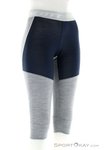 Scott Defined Merino 3/4 Damen Funktionshose-Grau-XS