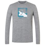 super.natural - Almost Done L/S - Longsleeve Gr M grau