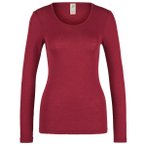 Engel - Women's Unterhemd L/S - Merinounterwäsche Gr 34/36 rot