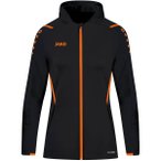 JAKO Damen Trainingsjacke Challenge mit Kapuze, Größe 44 in Schwarz