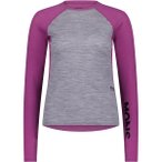 Mons Royale Damen Bella Merino Longsleeve (Größe L, lila)
