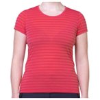 Mountain Equipment - Women's Groundup Stripe Tee - Funktionsshirt Gr 38 rosa