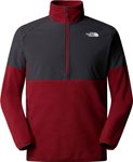 The North Face - Half Zip Fleece - M Glacier Heavyweight 1/2 Zip Sumac Asphalt G