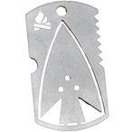Bushcraft Essentials Survival Dog Tag Anhänger  Schlüsselanhänger silber Grö