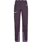 Ortovox Pizol Hose Damen  Softshellhose lila Größe L Skitour  Windabweisend Wa