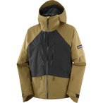 Salomon Venom  Herren  Regenjacke oliv Größe L Freeride | Skifahren  Winddicht