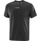 Salomon Sense Aero GFX  Herren  Laufshirts schwarz Größe XL Trailrunning | Lau