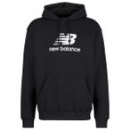 New Balance - Sport Essentials Fleece Logo Hoodie - Hoodie Gr S schwarz