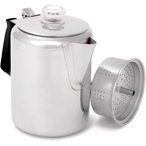 GSI Glacier Stainless 9 Silikongriff Becher  Campinggeschirr silber Größe 1.3L