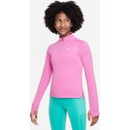 NIKE Kinder Sweatshirt Nike Girls' Dri-FIT Long-Sleeve 1/4, Größe XL in Grün
