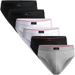 DANISH ENDURANCE Slip Organic Cotton Briefs, Größe 3XL in Bunt