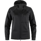 Fjällräven Abisko Grid Fleece   Damen  Fleecejacke schwarz Größe XL Camping 