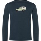 Super.Natural Dog Excursion  Kinder  Longsleeves blau Größe 116   Hautfreundli