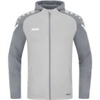 JAKO Kinder Kapuzenjacke Performance, Größe 128 in Silber