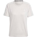 ADIDAS Damen T-Shirt Own the Run 3-Streifen, Größe M in Pink