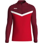 JAKO Herren Pullover Ziptop Iconic, Größe L in Rot